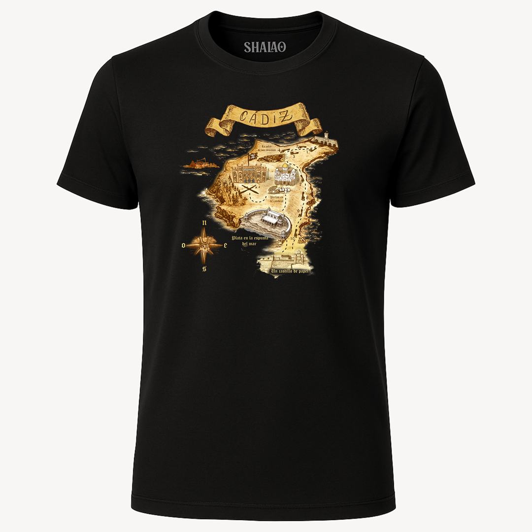 Camiseta "4 pasos hacia el sur"