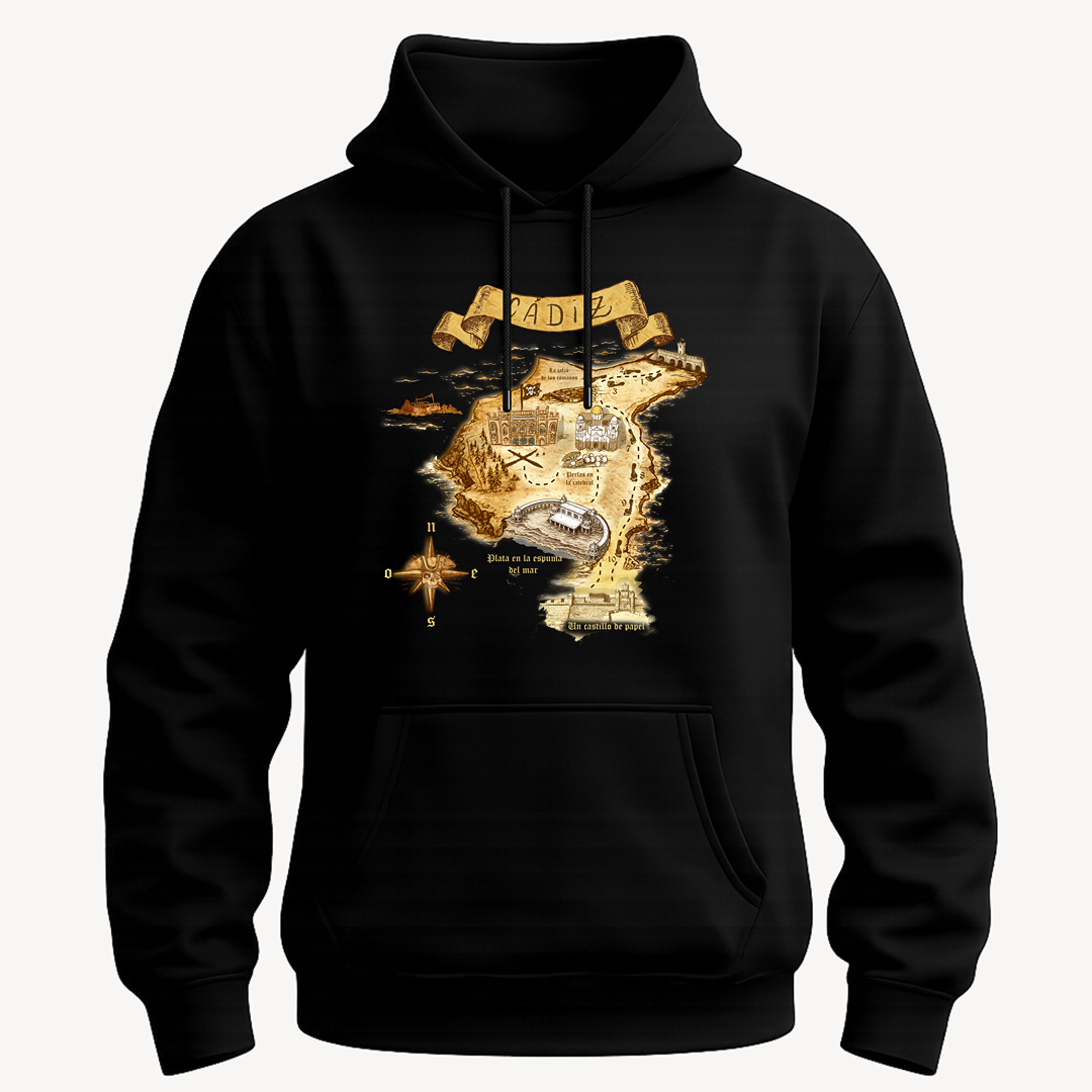 Sudadera "4 pasos hacia el sur"