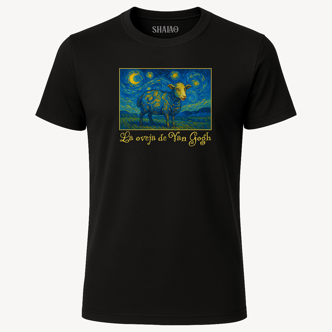 Camiseta "La oveja de Van Gogh"
