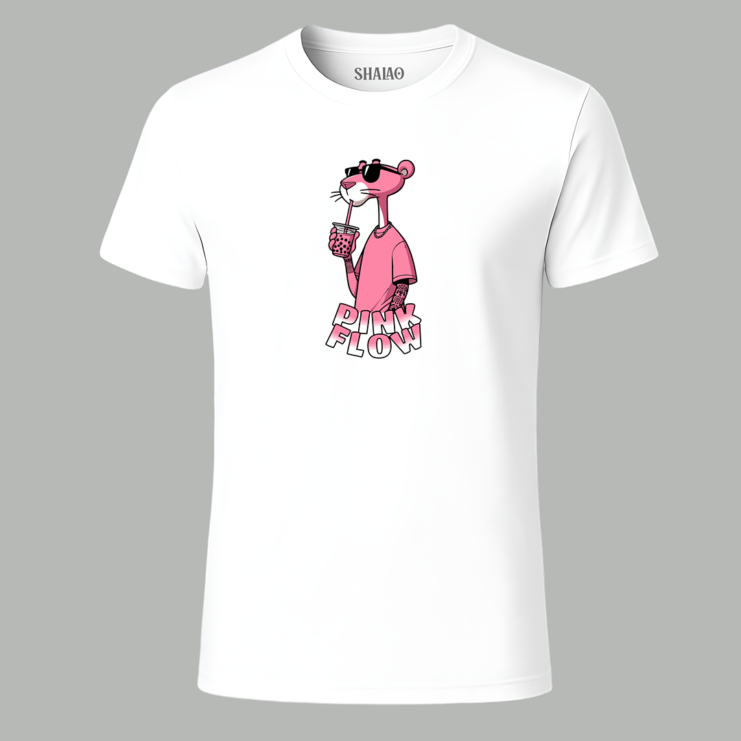 Camiseta "Pink Flow"