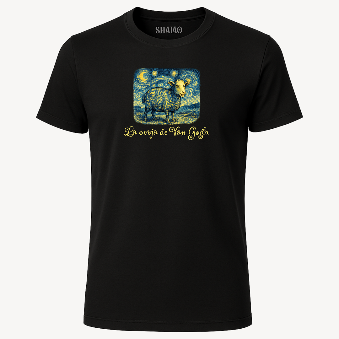 Camiseta "La oveja de Van Gogh"