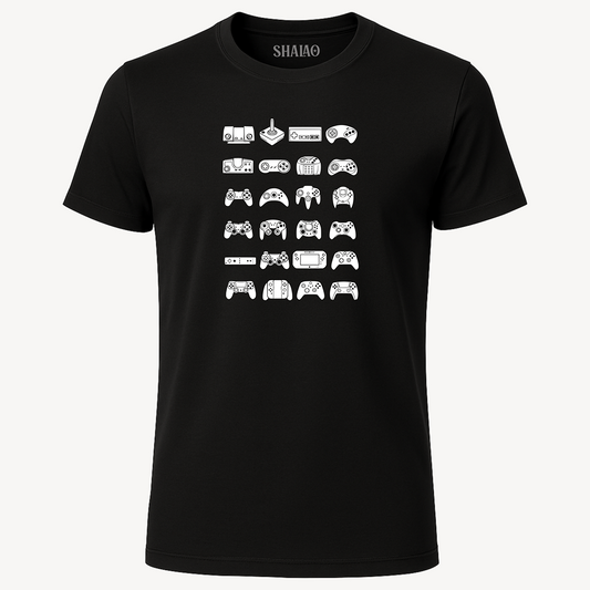 Camiseta "Mandos videojuegos"