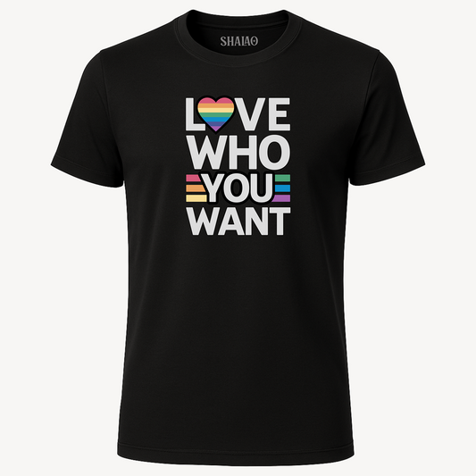 Camiseta "Love Who You Want"
